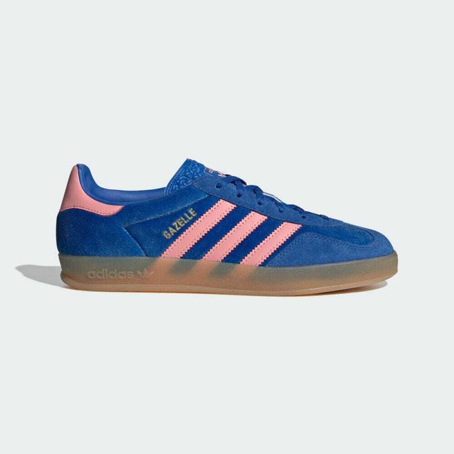 IG6785 adidas Originals Gazelle Indoor Blue Semi Pink Spark Gum (Women's)