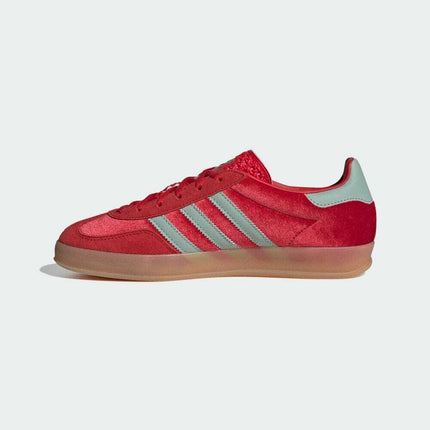 IG6786 adidas Originals Gazelle Indoor Better Scarlet Hazy Green Gum (Women's)