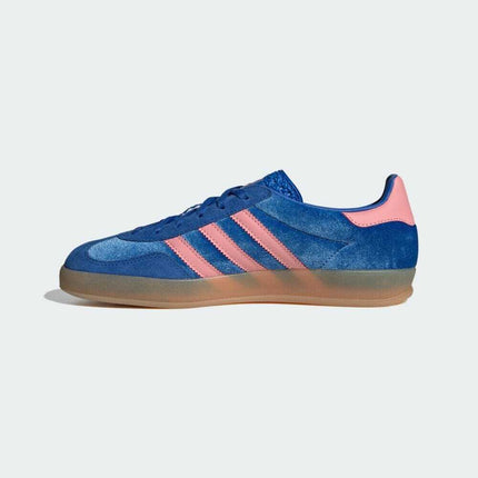 IG6785 adidas Originals Gazelle Indoor Blue Semi Pink Spark Gum (Women's)