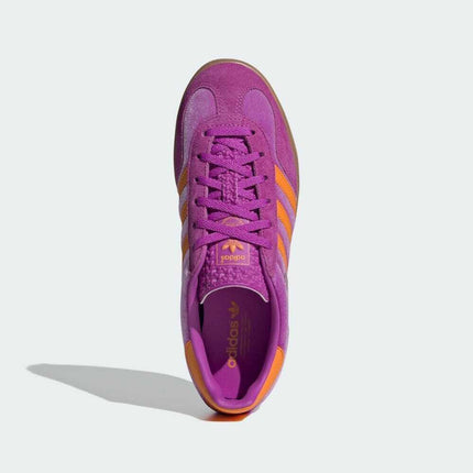 IH0277 adidas Originals Gazelle Indoor Purple Burst Orange Gum (Women's)