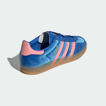 IG6785 adidas Originals Gazelle Indoor Blue Semi Pink Spark Gum (Women's)