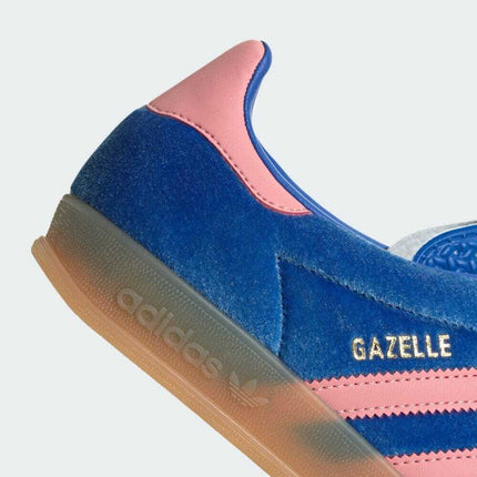 IG6785 adidas Originals Gazelle Indoor Blue Semi Pink Spark Gum (Women's)