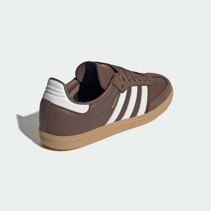 IE6522 adidas Originals Samba OG Earth Strata Footwear White Gold (Women's)