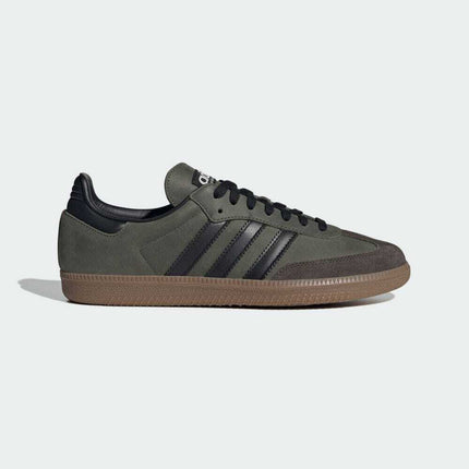 IE9163 adidas Originals Samba OG Base Green Core Black (Men's)