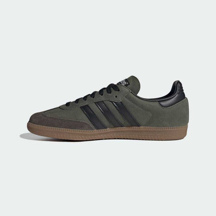 IE9163 adidas Originals Samba OG Base Green Core Black (Men's)