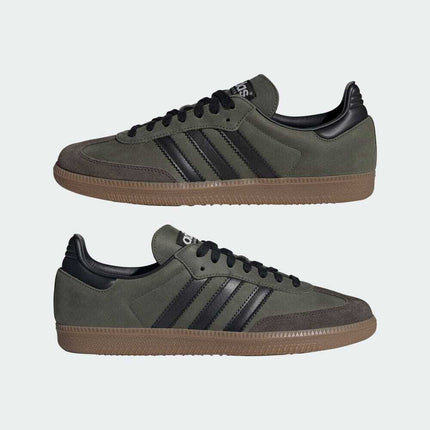 IE9163 adidas Originals Samba OG Base Green Core Black (Men's)