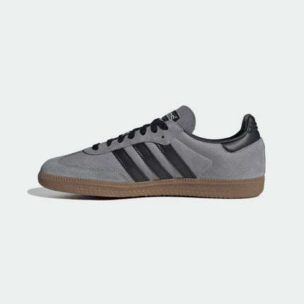 IE9164 adidas Samba OG Halo Silver Core Black Brown Desert (Men's)