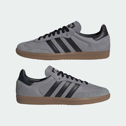 IE9164 adidas Samba OG Halo Silver Core Black Brown Desert (Men's)