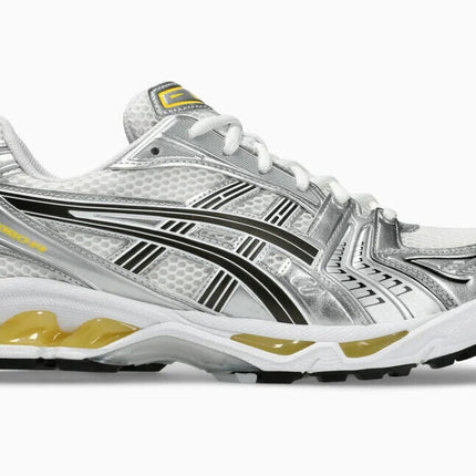 1203A537-101 Asics Gel-Kayano 14 White Tai Chi Yellow (Men's)