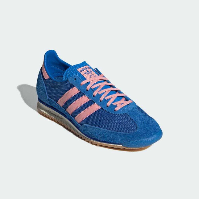 JI1878 adidas Originals SL72 OG Bright Royal Semi Pink Spark Lucid Blue (Women's