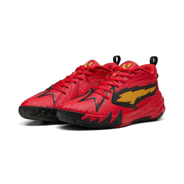 311070-01 Puma Scoot Zeros Retro For All Time Red Yellow Sizzle (Men's)