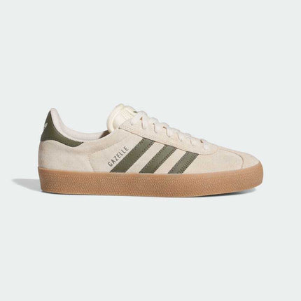 IH3351 adidas Originals Gazelle ADV Ecru Tint Focus Olive Gum (Men's)