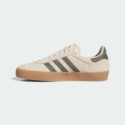 IH3351 adidas Originals Gazelle ADV Ecru Tint Focus Olive Gum (Men's)