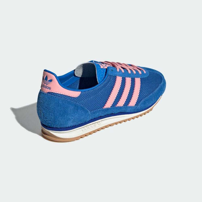 JI1878 adidas Originals SL72 OG Bright Royal Semi Pink Spark Lucid Blue (Women's