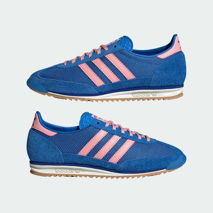 JI1878 adidas Originals SL72 OG Bright Royal Semi Pink Spark Lucid Blue (Women's