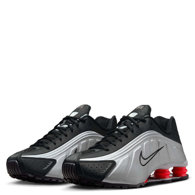 BV1111-008 Nike Shox R4 OG Black and Metallic Silver (Men's)