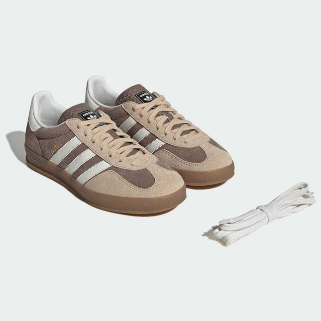 IF9646 adidas Originals Gazelle Indoor Earth Strata Cloud White Magic (Men's)