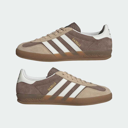 IF9646 adidas Originals Gazelle Indoor Earth Strata Cloud White Magic (Men's)