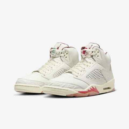 HF8833-100 Nike Air Jordan 5 Retro El Grito Sail and Dark Pony (Men's)