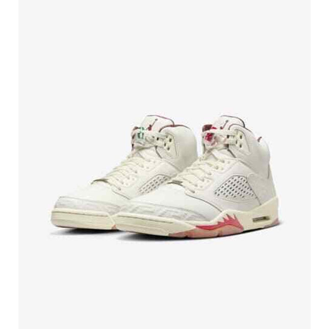 HF8833-100 Nike Air Jordan 5 Retro El Grito Sail and Dark Pony (Men's)