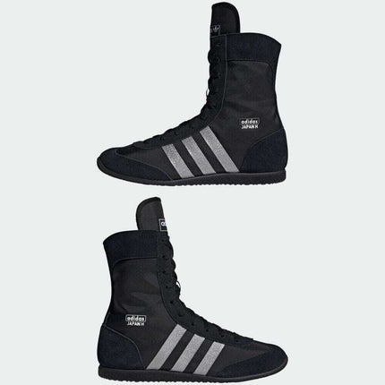 JR8118 adidas Originals Women's Japan Mid Core Black Silver Metallic (Women's)