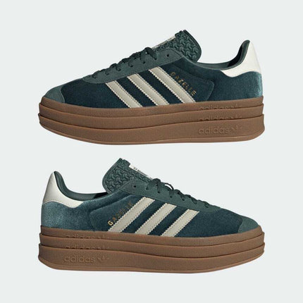 IG4391 adidas Originals Gazelle Bold Mineral Green Putty Gray (Women's)