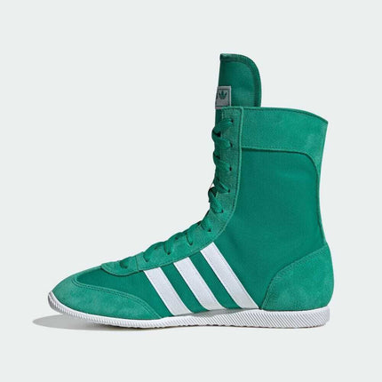 JP9933 adidas Originals Japan Mid Court Green Cloud White Gold (Women's)