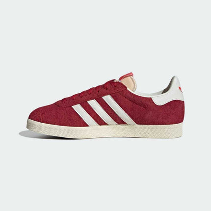 IF9652 adidas Originals Gazelle Team Victory Red Off White Cream White (Men's)