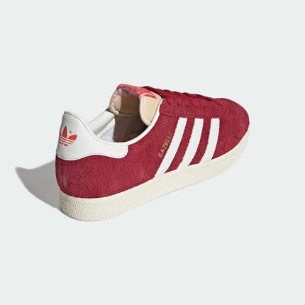 IF9652 adidas Originals Gazelle Team Victory Red Off White Cream White (Men's)