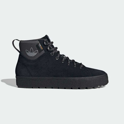 ID1383 adidas Originals Stan Smith Mid Winter Core Black Grey Six (Men's)