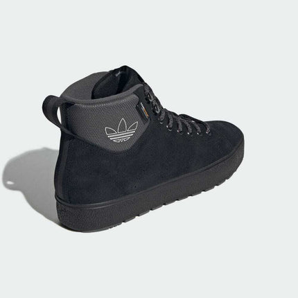 ID1383 adidas Originals Stan Smith Mid Winter Core Black Grey Six (Men's)