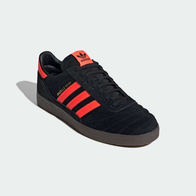 II0006 adidas Originals Gazelle Team Core Black Solar Orange Footwear (Men's)