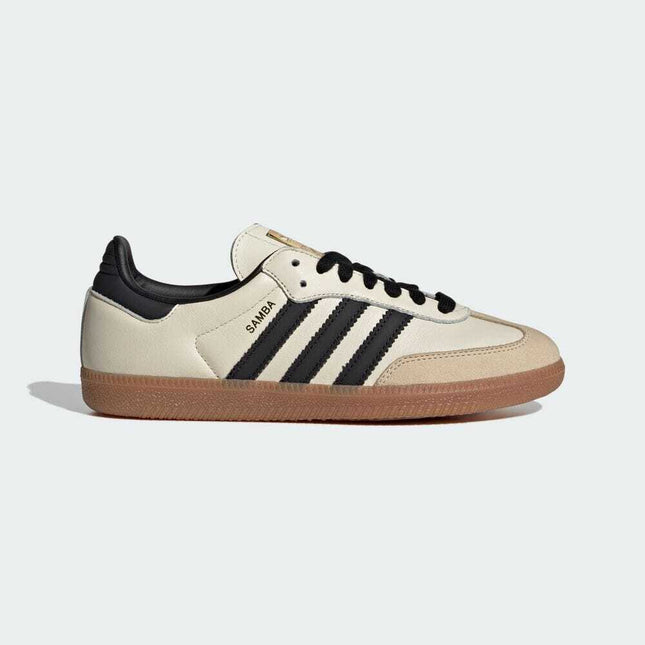 ID0478 adidas Originals Samba OG Cream White Core Black Sandstrata (Women's)