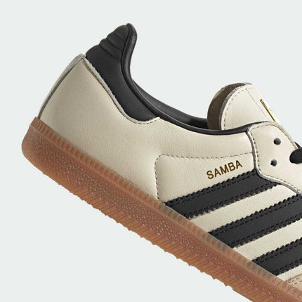 ID0478 adidas Originals Samba OG Cream White Core Black Sandstrata (Women's)