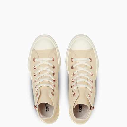 31313491 Converse Women's All Star Light PLTS PG Z Hi Cream (Women's)