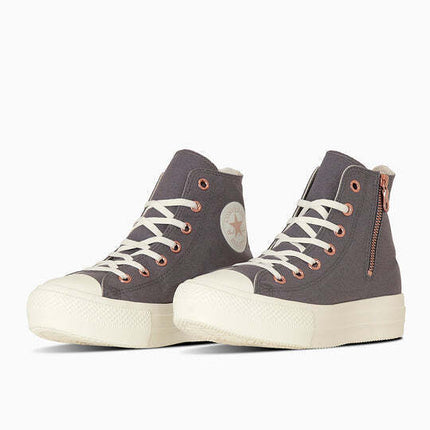 31313490 Converse All Star Light PLTS PG Z Hi Deep Gray (Women's)