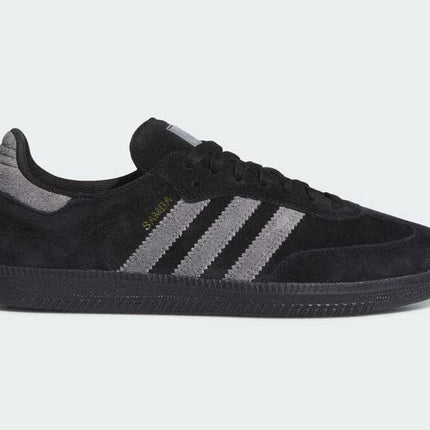 IH3348 adidas Originals Samba ADV Core Black Gray Four Gold Metallic (Men's)