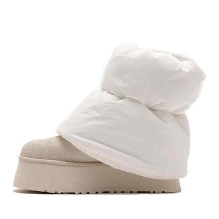 1158275-WCRM UGG Women's Classic Mini Dipper Puffer White Ceramic (Women's)