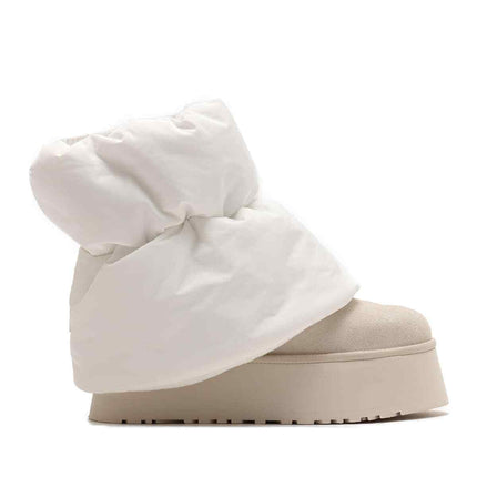 1158275-WCRM UGG Women's Classic Mini Dipper Puffer White Ceramic (Women's)