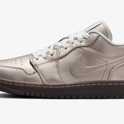 HQ3529-099 Nike Women's Air Jordan 1 Low SE Metallic Zinc (Women's)