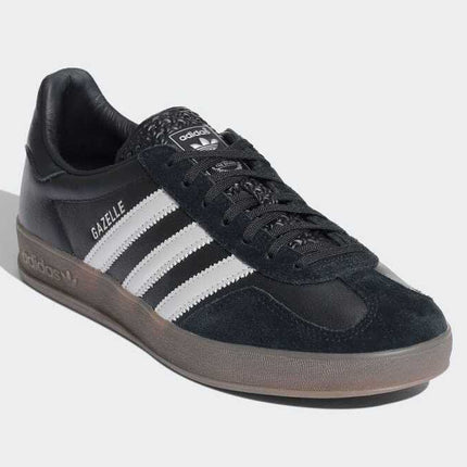 JH8837 adidas Gazelle Indoor Core Black Matt Silver Gum (Men's)