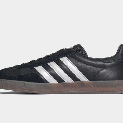 JH8837 adidas Gazelle Indoor Core Black Matt Silver Gum (Men's)