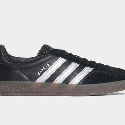 JH8837 adidas Gazelle Indoor Core Black Matt Silver Gum (Men's)