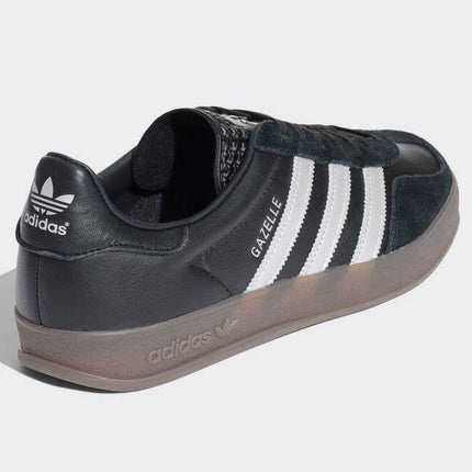 JH8837 adidas Gazelle Indoor Core Black Matt Silver Gum (Men's)