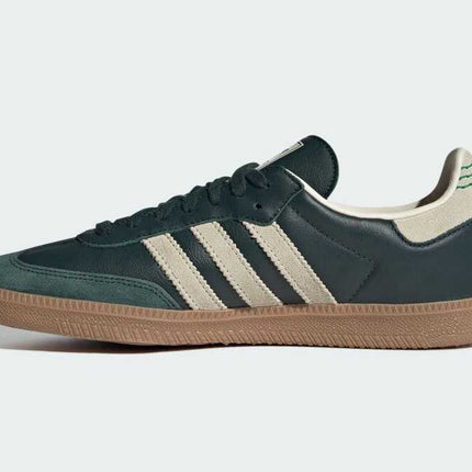 ID1483 adidas Originals Samba OG Shadow Green Cream White Gold Metallic (Men's)