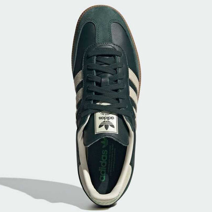 ID1483 adidas Originals Samba OG Shadow Green Cream White Gold Metallic (Men's)