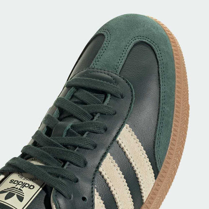 ID1483 adidas Originals Samba OG Shadow Green Cream White Gold Metallic (Men's)