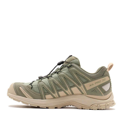 L47587400 Salomon XA Pro 3D GORE-TEX Lichen Green White Pepper Silver (Men's)