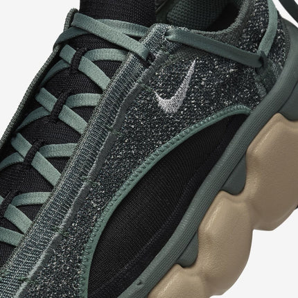 FD2149-301 Nike Flyknit Bloom Vintage Green Blac Khaki Metallic Silver (Women's)