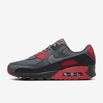 DM0029-007 Nike Air Max 90 Grey Red (Men's)